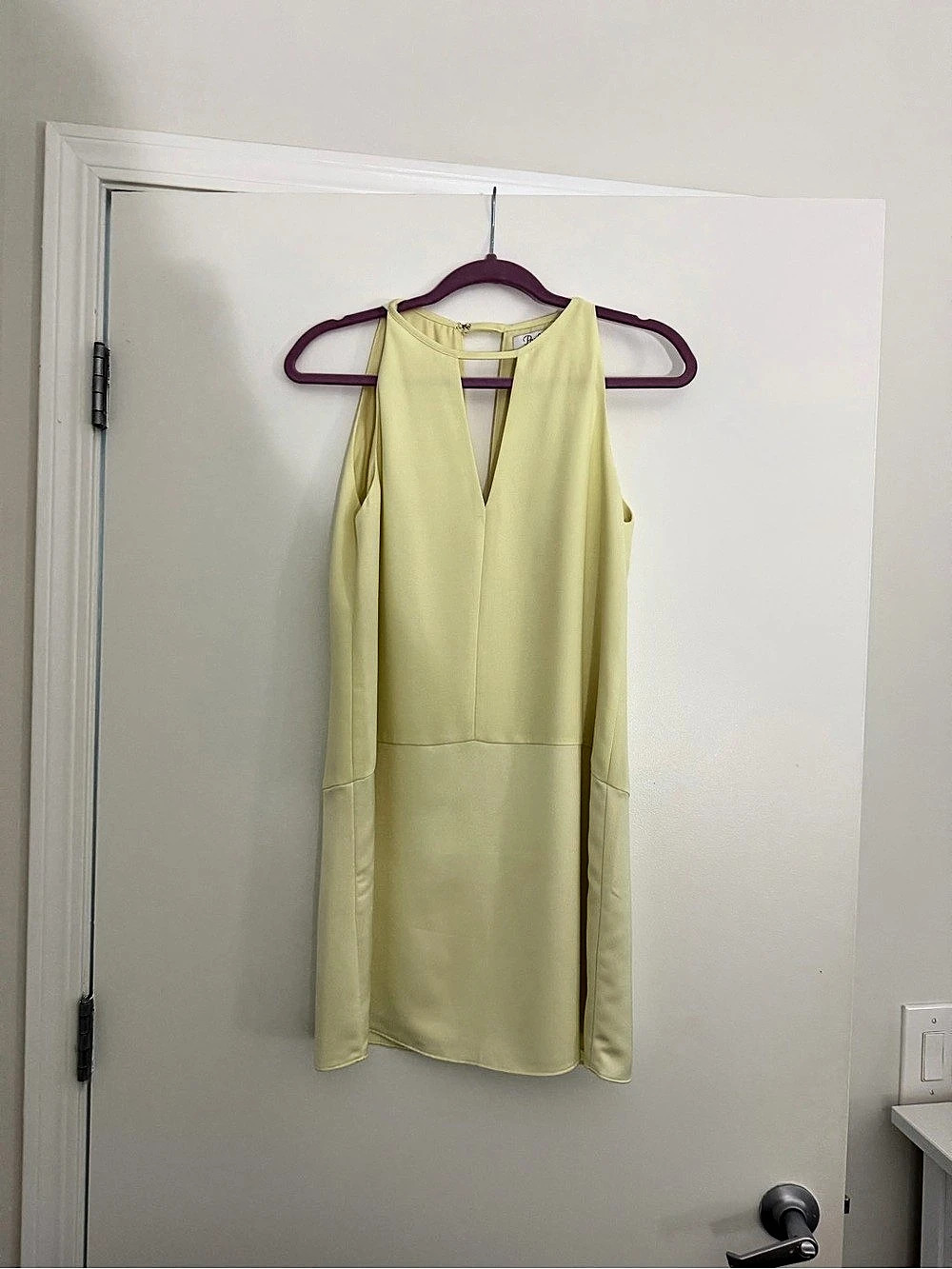 Parker Mini Dress in Yellow Size XS Like New